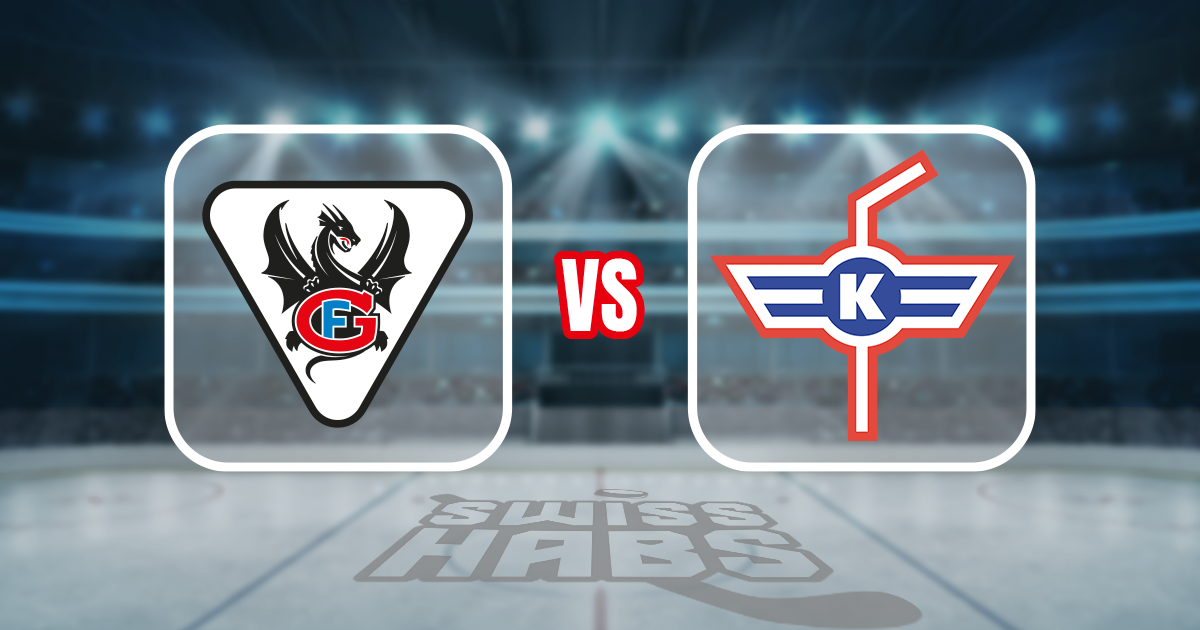 Teamaufstellung und nicht verfügbare Spieler für das Spiel Fribourg vs. Kloten
